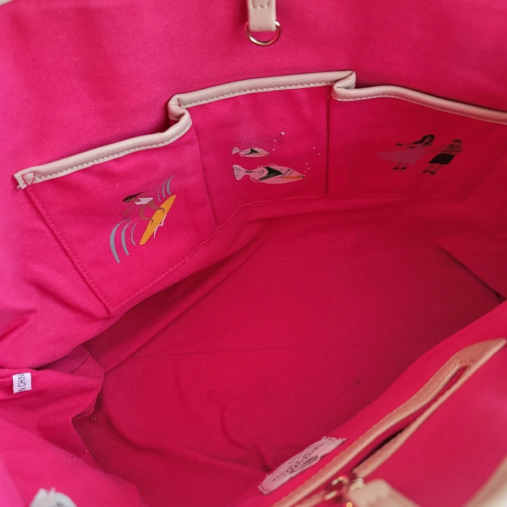 Spartina 449 Hawai'ian Islands Tote Paradise of the Pacific - Picture 6 of 14